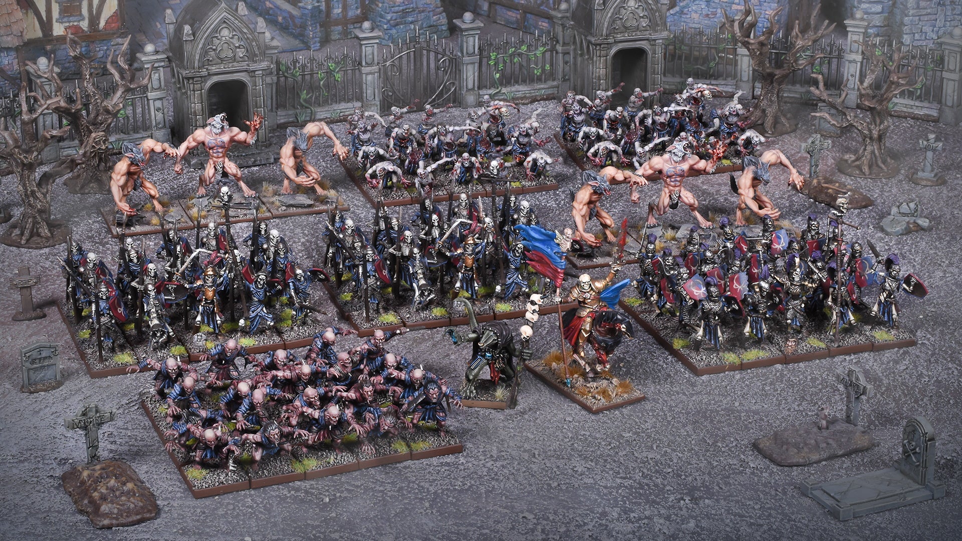 KINGS OF WAR - MORTS-VIVANTS - MÉGA ARMÉE (2021) (LIVRAISON GRATUITE)