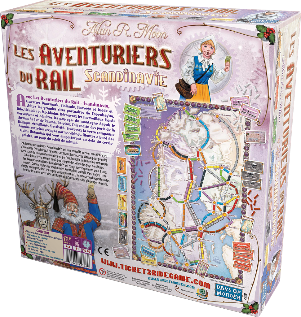 Les Aventuriers du Rail : Scandinavie