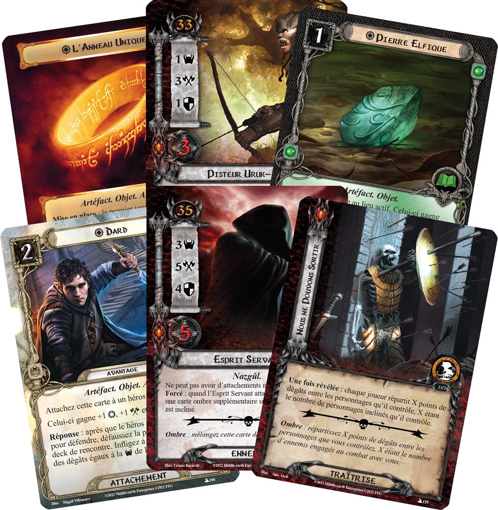 Seigneur des Anneaux Jeu de Carte Evolutif : La Communauté de l’Anneau (Saga)