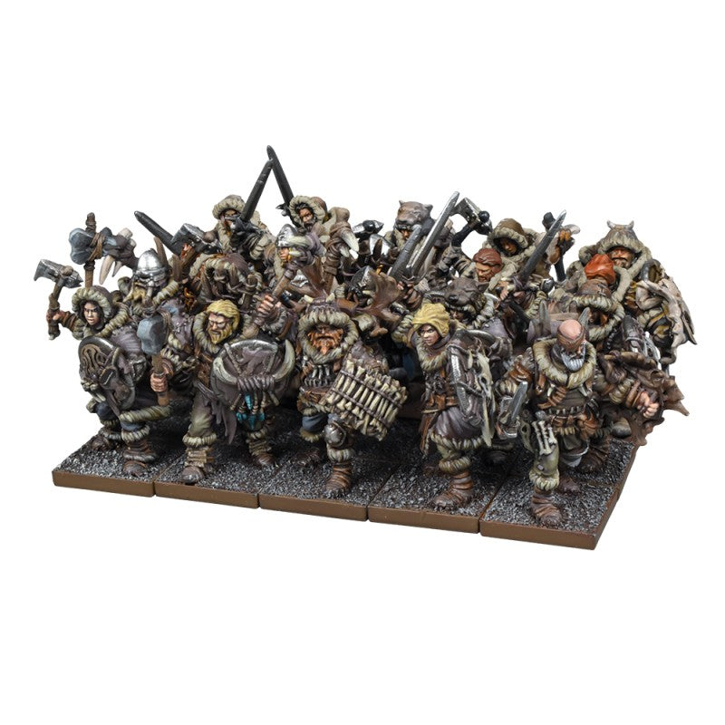 Kings of War Alliance du Nord - RÉGIMENT D'HOMMES DES CLANS