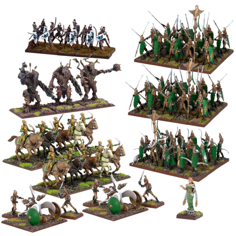 Kings of War Elfes - MÉGA ARMÉE (LIVRAISON GRATUITE)