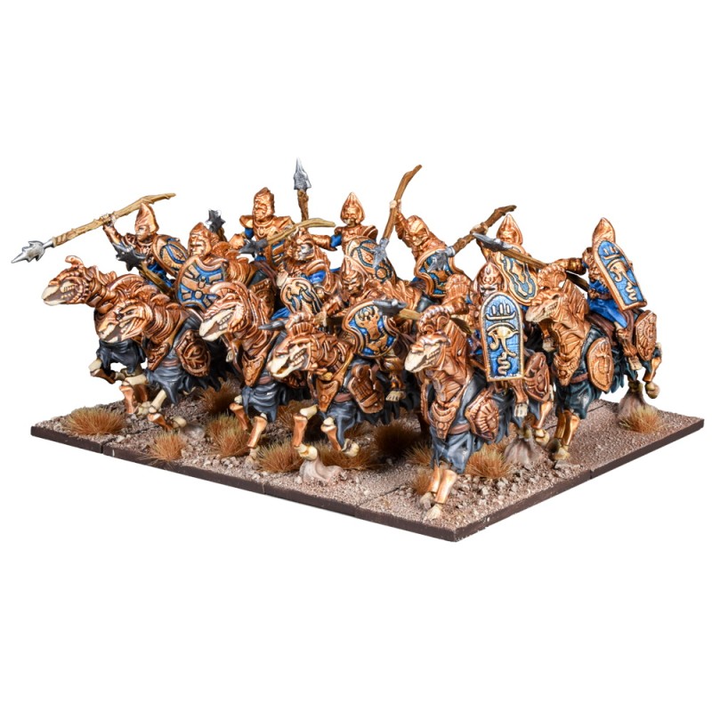 Kings of War Empire de Poussière -RÉGIMENT DE REVENANTS MONTÉS