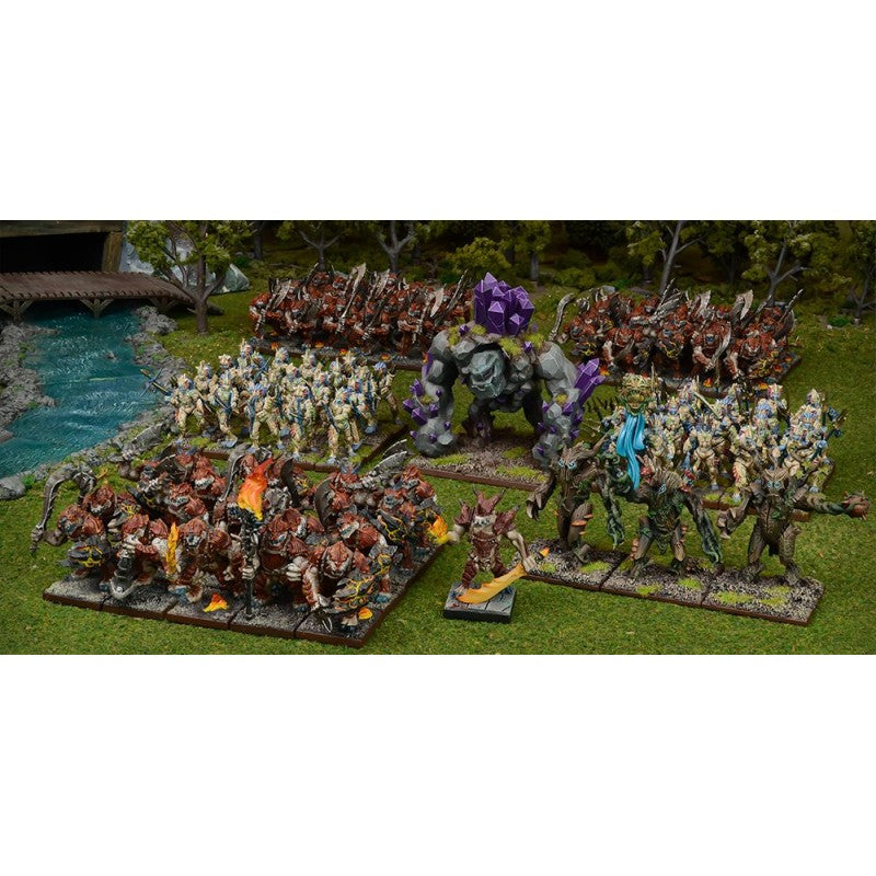 Kings of War Forces de la Nature -MÉGA ARMÉE (LIVRAISON GRATUITE)