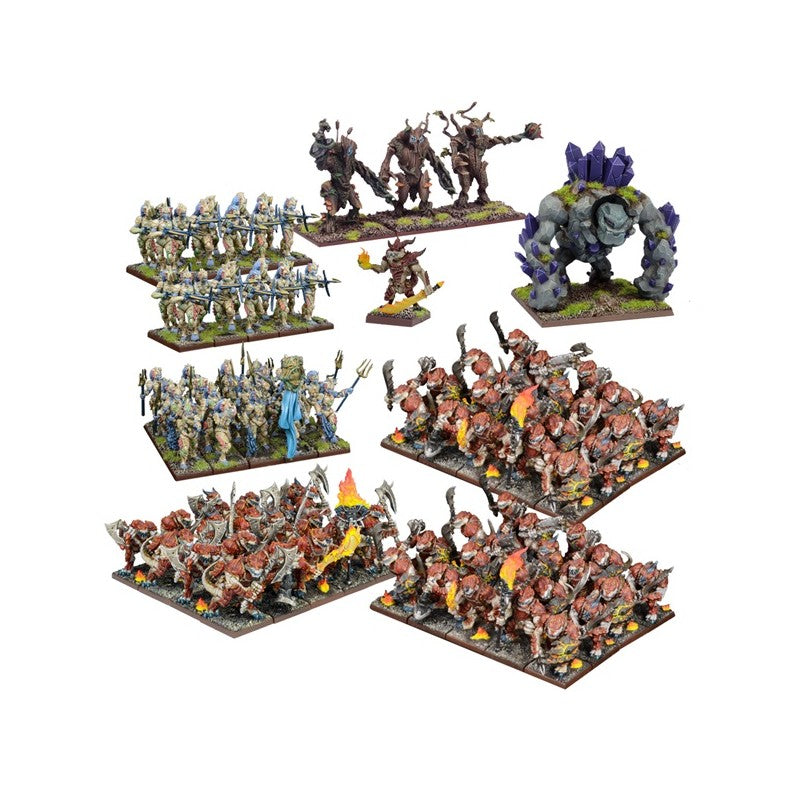 Kings of War Forces de la Nature -MÉGA ARMÉE (LIVRAISON GRATUITE)