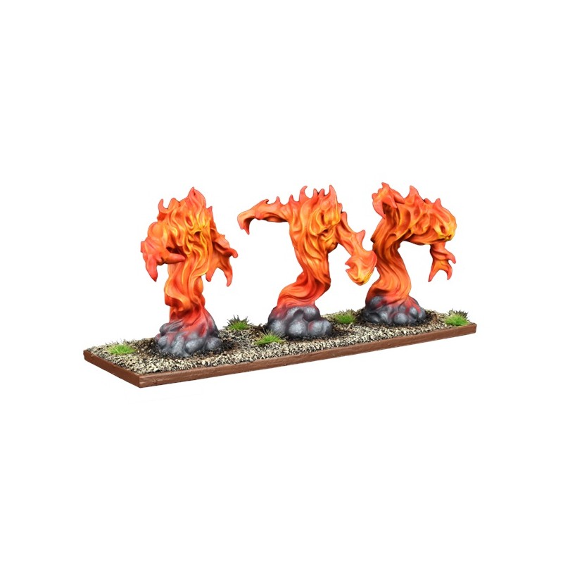 Kings of War Forces de la Nature -RÉGIMENT D'ÉLÉMENTAIRES DE FEU