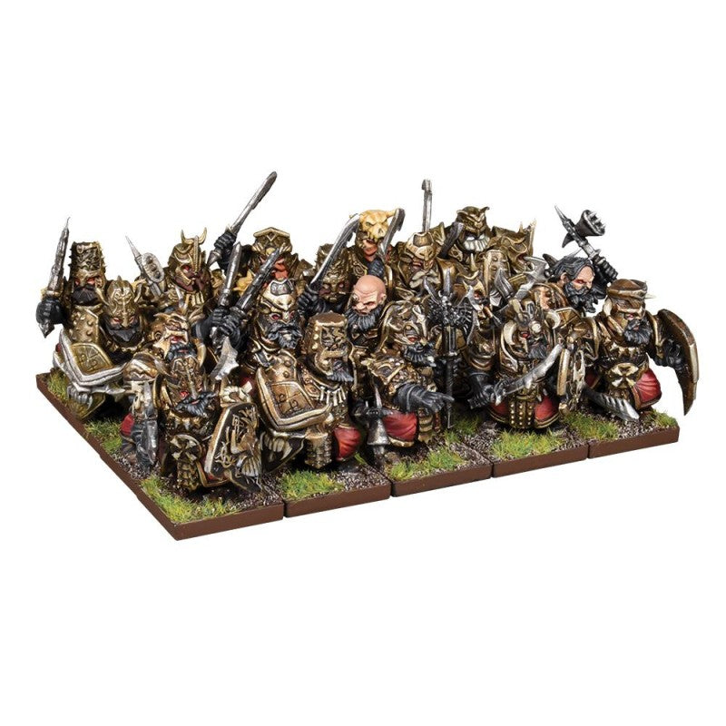 Kings of War Nains Abyssaux -MÉGA ARMÉE (LIVRAISON GRATUITE)