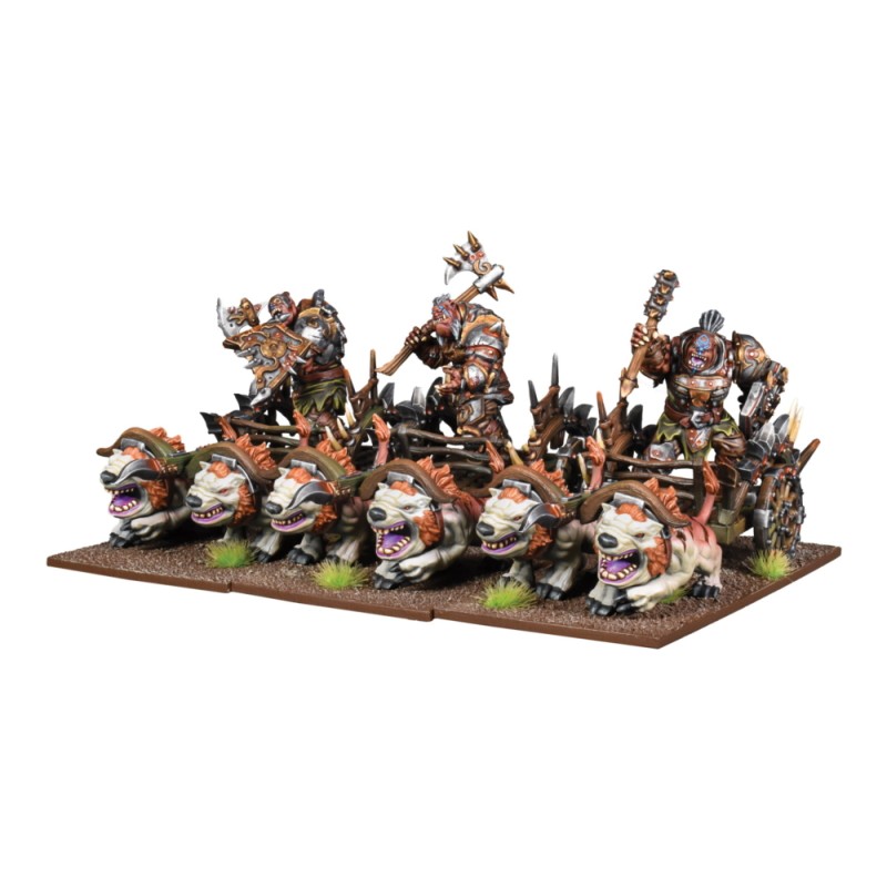 Kings of war ogres - MÉGA ARMÉE (LIVRAISON GRATUITE)