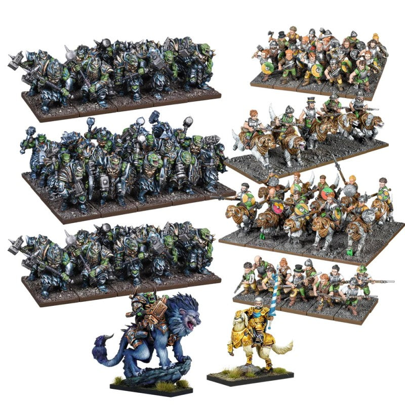 KINGS OF WAR - TEMPÊTE DANS LES COMTÉS : STARTER 2 JOUEURS régles en Francais (LIVRAISON GRATUITE)