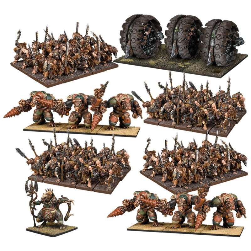 kings of War Vermine - MÉGA ARMÉE (LIVRAISON GRATUITE)