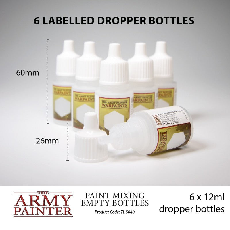 Army Painter - Outils - Paint Mixing Empty Bottles
