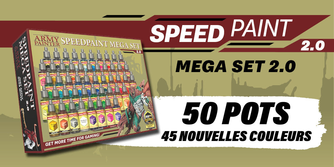 Army Painter - Speedpaint 2.0 - MEGA SET ( frais de port inclus)