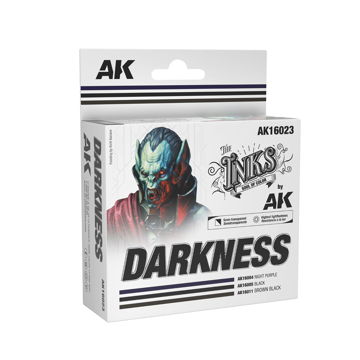 The Inks (encres) :Darkness