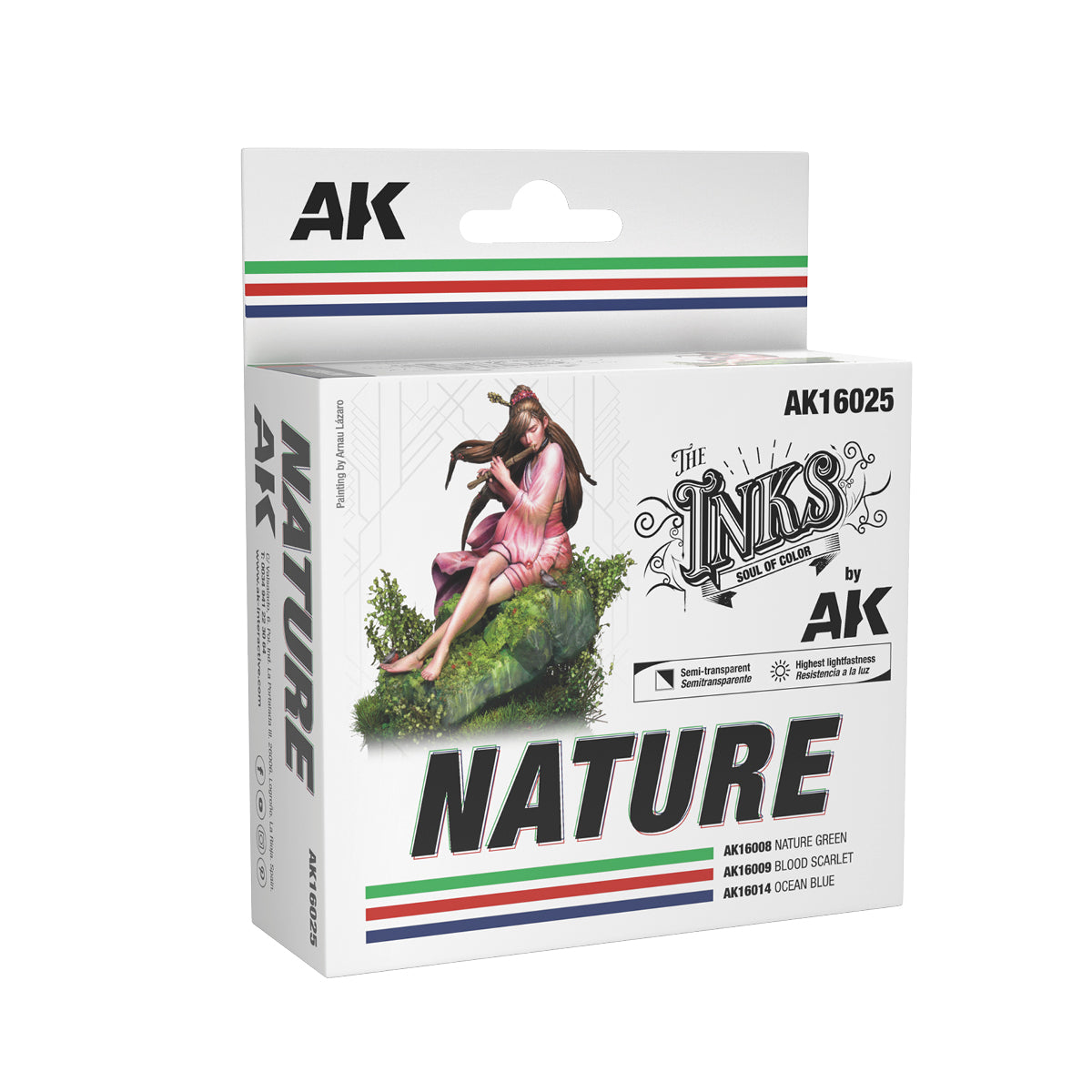 NThe Inks (encres) :NATURE