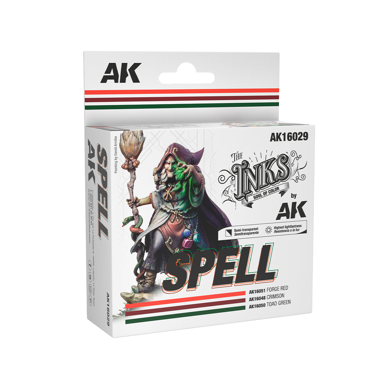 The Inks (encres) :Spell color set