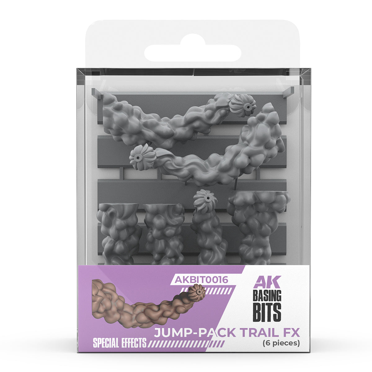 AK Interactive - Basing bits -  Special effects - Jump pack trail FX/Effets propulseurs