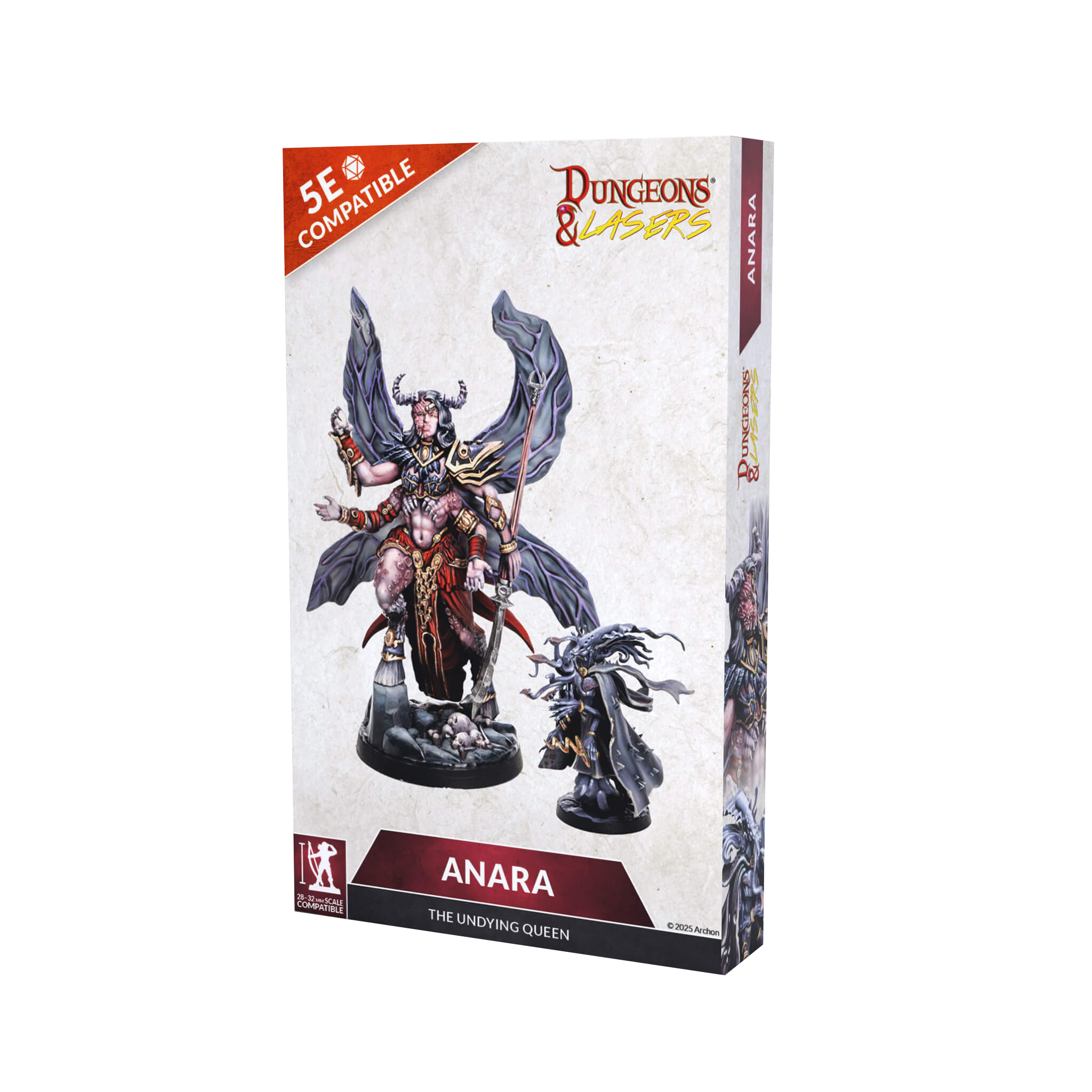 Dungeons & Lasers - Figurines - Anara the Undying Queen