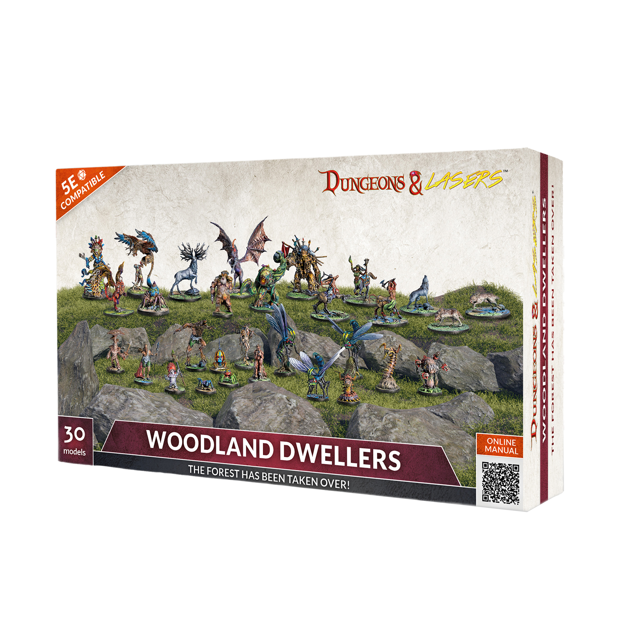 Dungeons & Lasers - Figurines - Woodland Dwellers