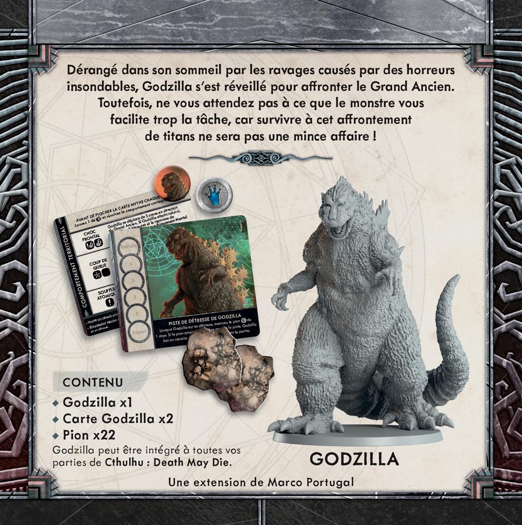Cthulhu Death May Die : Godzilla (Extension)(EN STOCK)