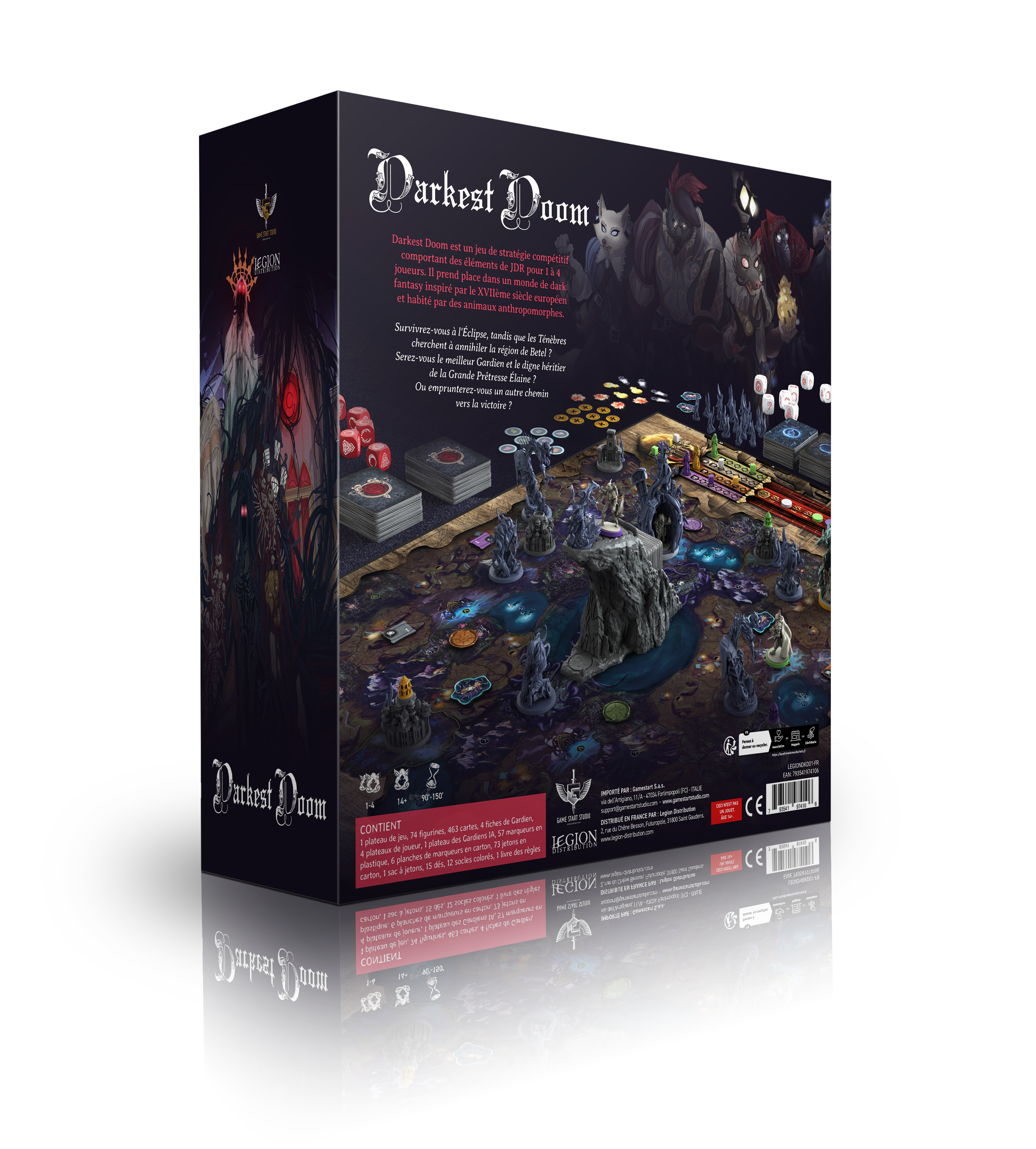 Darkest Doom boîte de base (en Francais)(EN STOCK)