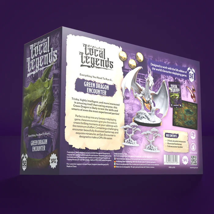 Epic Encounters - GREEN DRAGON ENCOUNTER  (en Anglais) Précommandes jusqu’au 30/04/2024