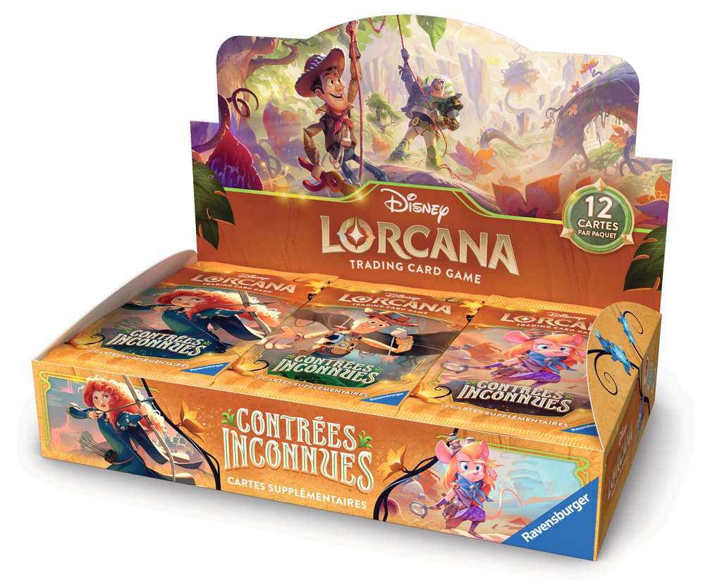 Lorcana Set 12 Contrées Inconnues -  Display de Boosters (EN STOCK)