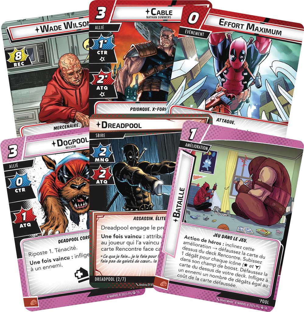 Marvel Champions : Deadpool (EN STOCK)