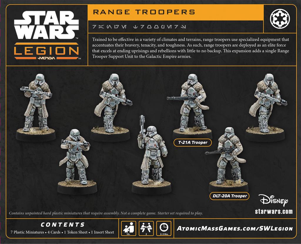 Star Wars Légion : Range Troopers (Réédition)