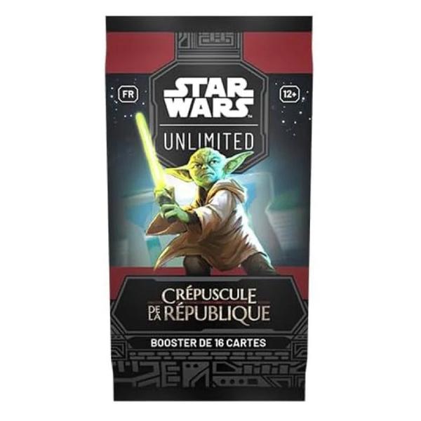 Star Wars Unlimited: Crépuscule de la République Booster à l'unité en Francais (EN STOCK)
