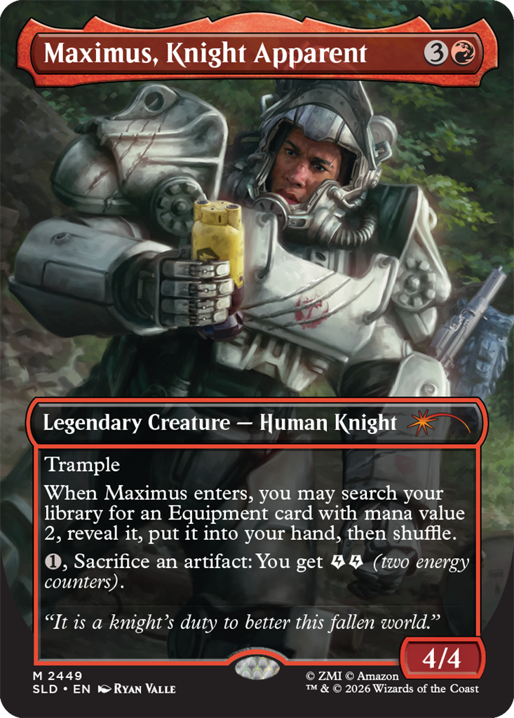 Magic The Gathering: Secret Lair Fallout beyond Vault 33