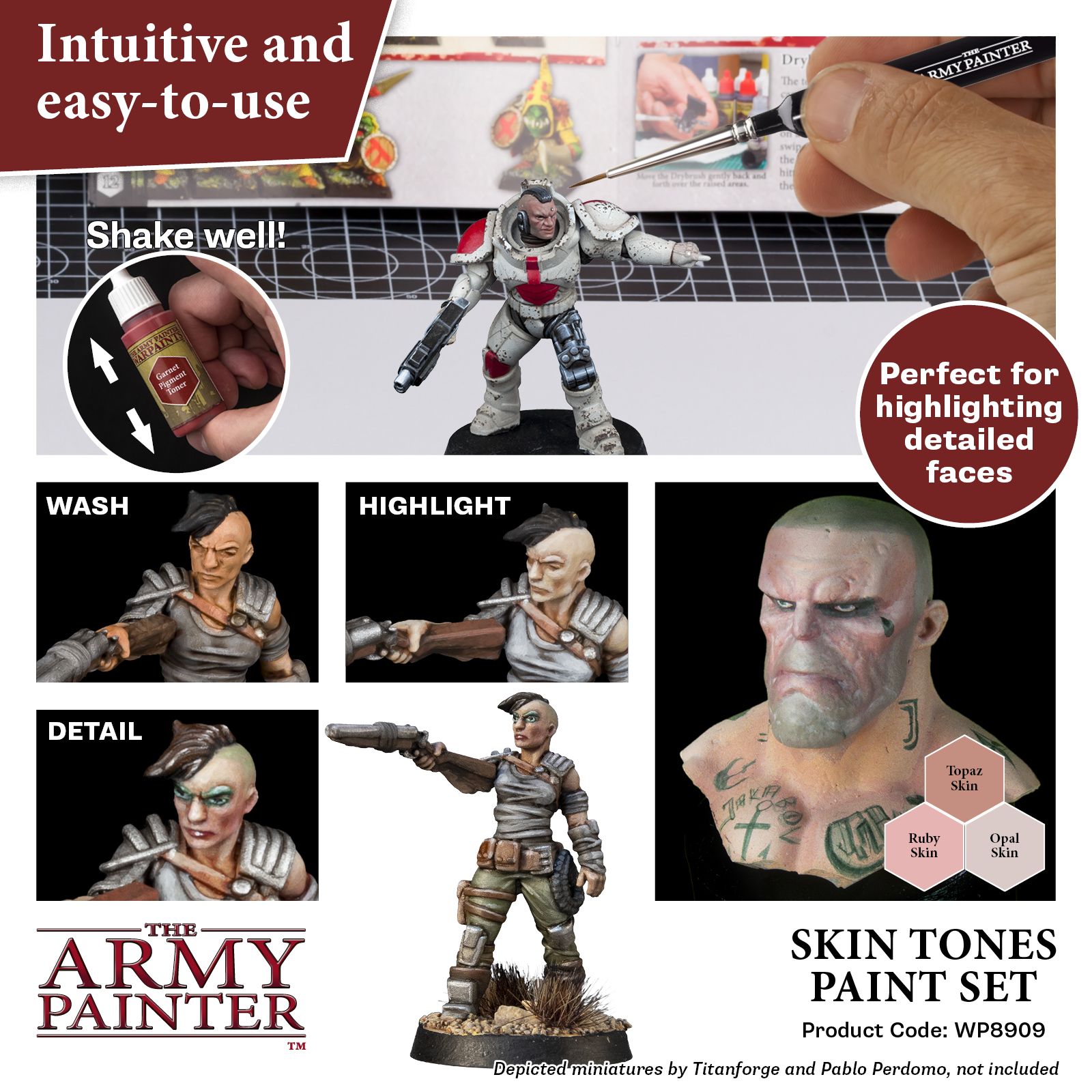 Starter Peinture - SkinTones Paint Set