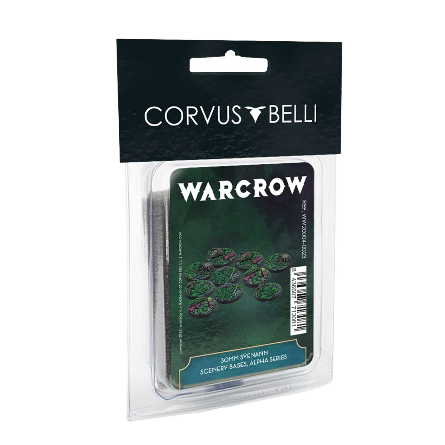 Warcrow : Socles Sÿenann 30mm - Alpha Series