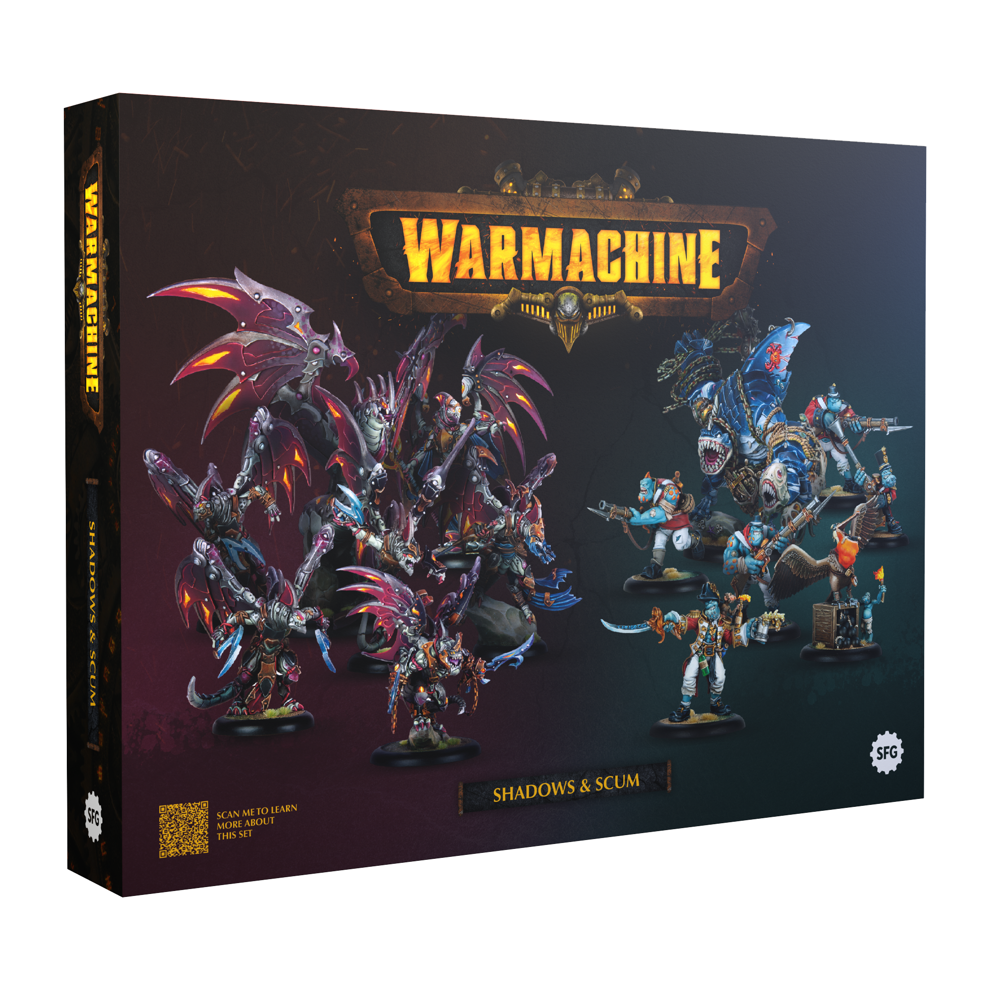 WARMACHINE - SHADOWS & SCUM - Starter 2 joueurs en Anglais  (LIVRAISON GRATUITE)
