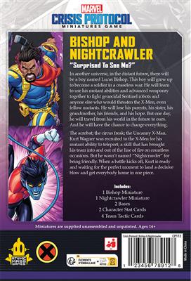 Marvel Crisis Protocol – Bishop & Nightcrawler (Pack de personnages X-Men)