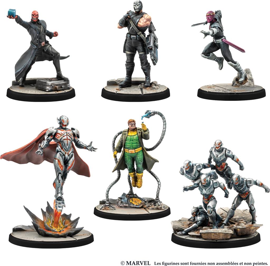 Marvel Crisis Protocol – Les Plus Puissants de la Terre (Boîte de base)