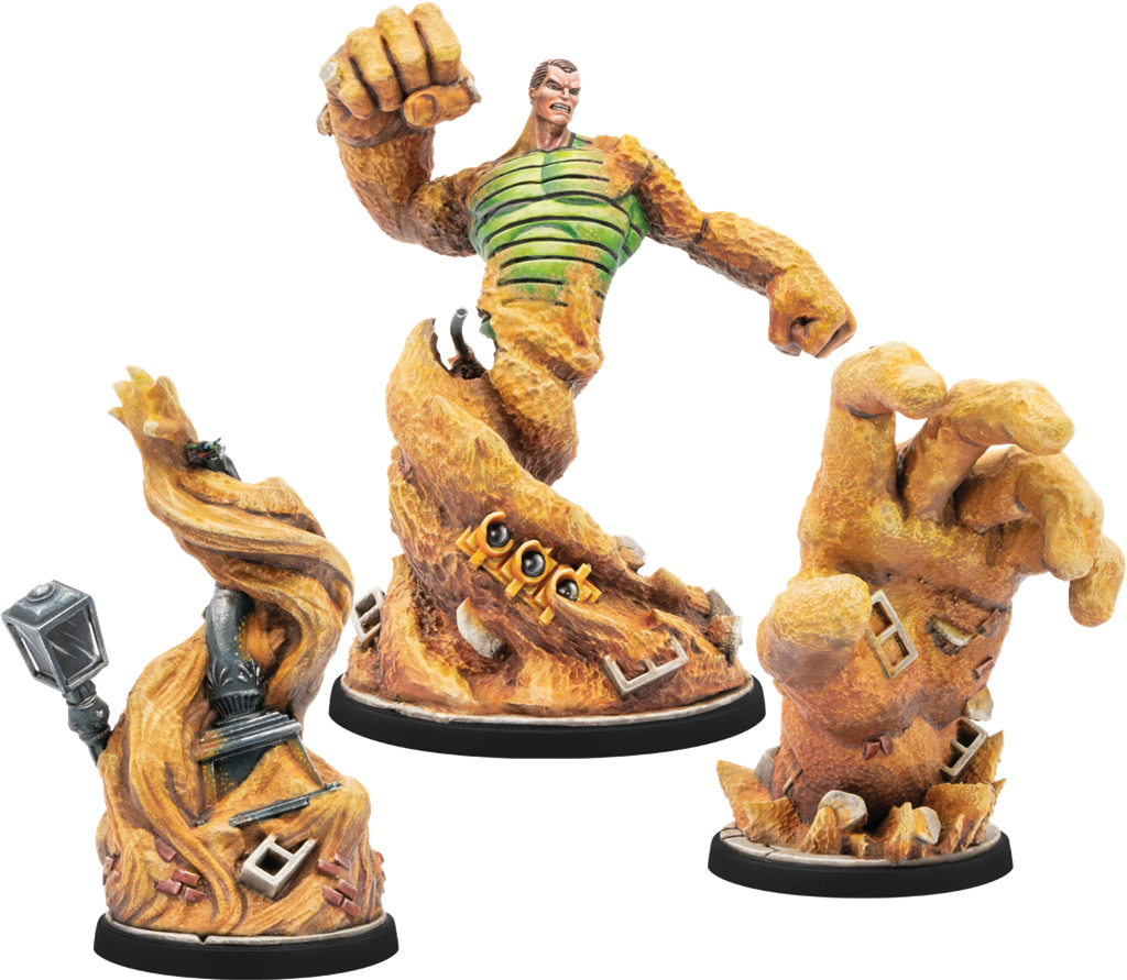 Marvel Crisis Protocol – Electro, Sandman, Shocker & Vulture (Pack de personnages)