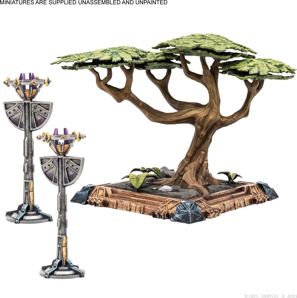 Marvel Crisis Protocol – Kingdom of Wakanda Terrain Pack