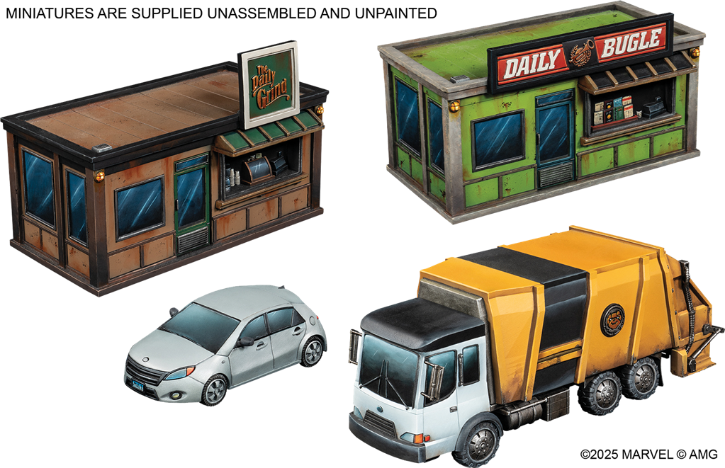 Marvel Crisis Protocol – NYC City Block Collection (Terrain)