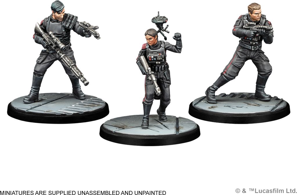 Détail des figurines La Rébellion meurt aujourd'hui (Today the Rebellion Dies) – Star Wars Shatterpoint