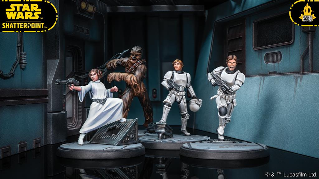 Contenu du set d'escouade This Is Some Rescue! – Star Wars Shatterpoint