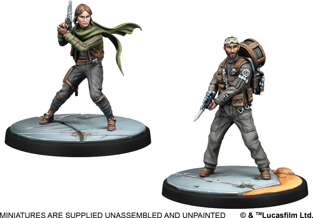 Détail des figurines This is Rogue One – Star Wars Shatterpoint