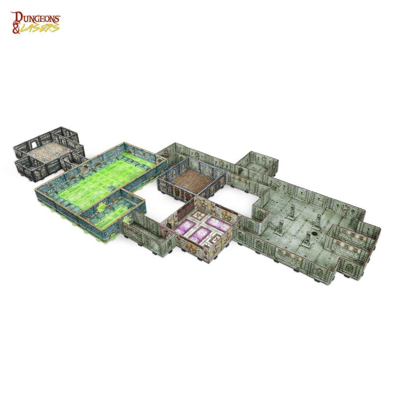 Dungeons & Lasers - Décors - Undercity Hideout ( LIVRAISON GRATUITE)