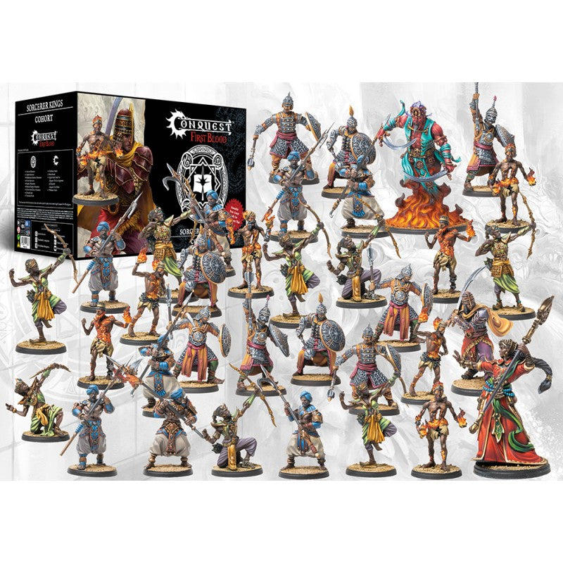 Conquest - Sorcerer Kings - Conquest First Blood Cohort Starter Set  (LIVRAISON GRATUITE) (Sortie prévue en juin)