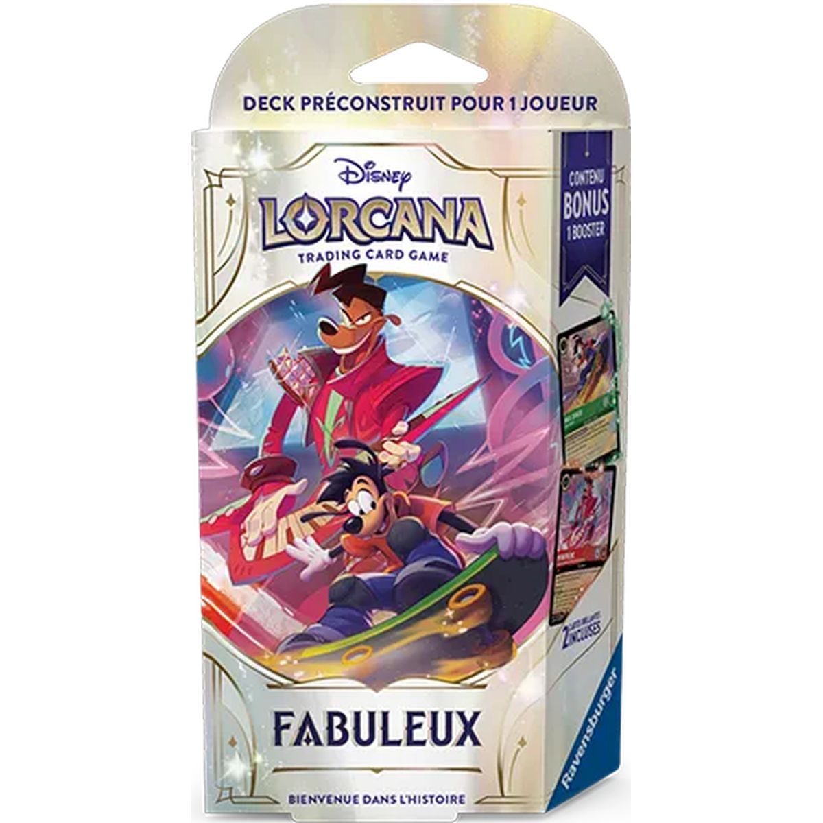 Disney Lorcana S9 Fabuleux deck de démarrage Powerline et Max en Francais (EN STOCK)