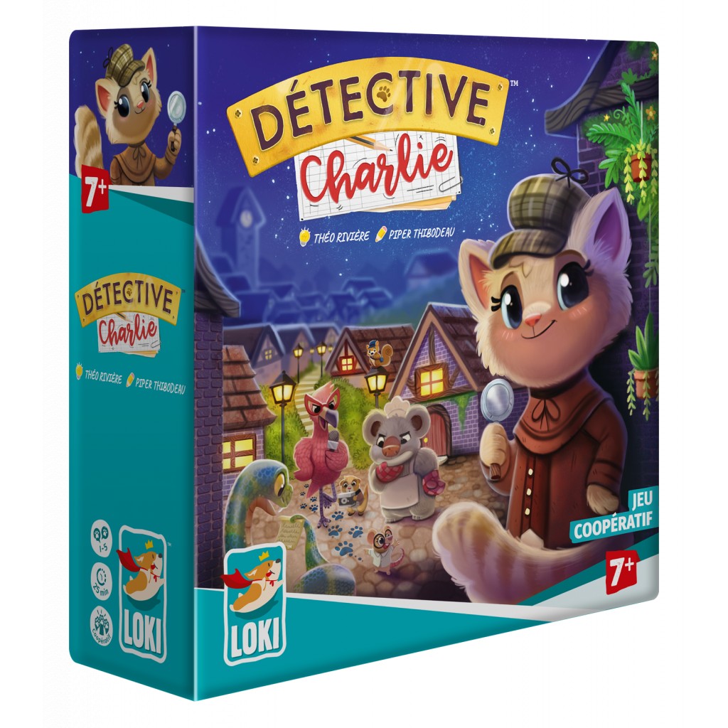 Detective Charlie  (EN STOCK)(SOLDES D'HIVER 2026)