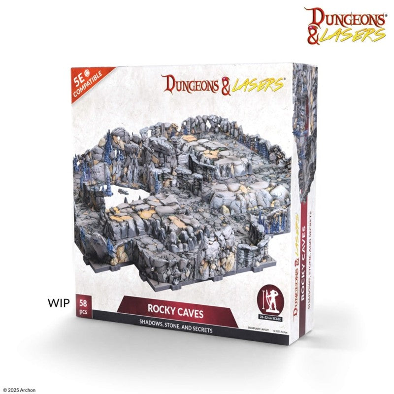 Dungeons & Lasers - Décors - Rocky Caves