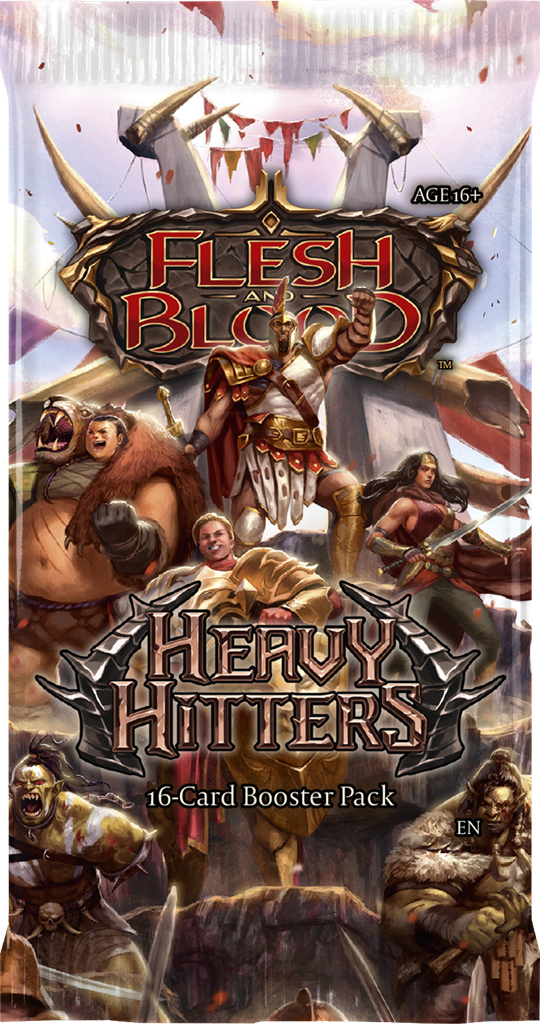 Flesh and blood : Heavy Hitters boite de 24 boosters en Francais (LIVRAISON GRATUITE)