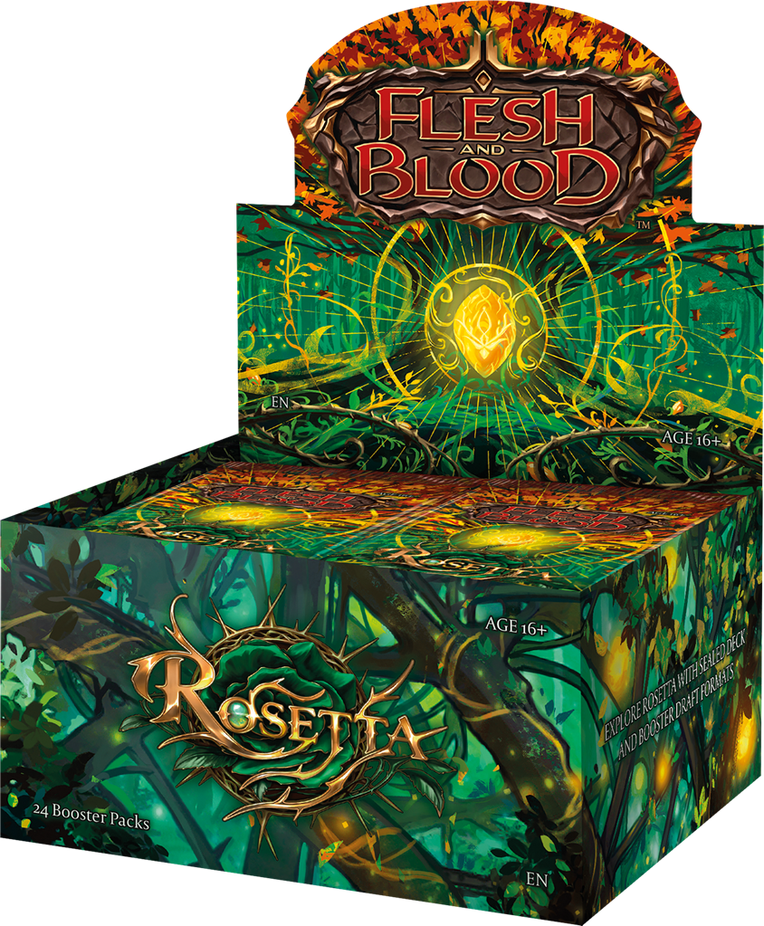 Flesh and Blood :Rosetta Boosters x24 en Anglais  ( FRAIS DE PORT INCLUS)