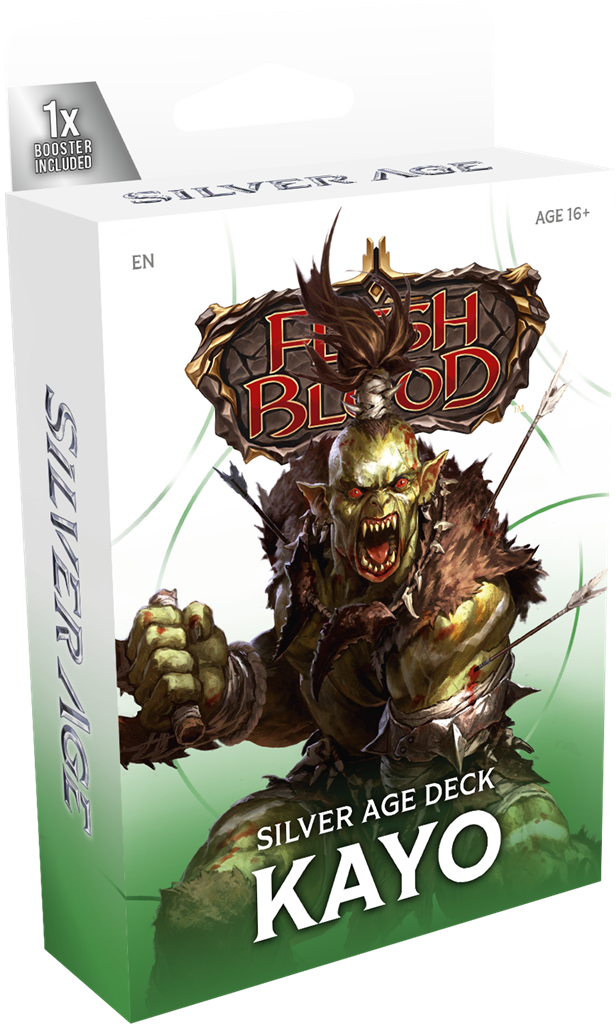 Flesh and Blood : Silver Age Chapitre 1 deck Kayo en Anglais (EN STOCK)