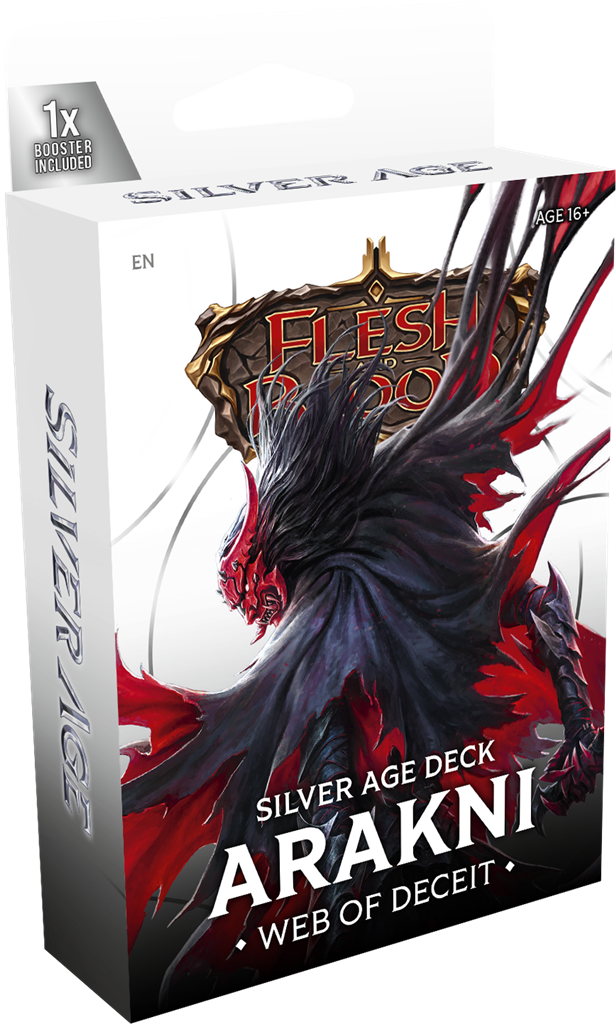 Flesh and Blood : Silver Age Chapitre 2 deck Arakni en Anglais