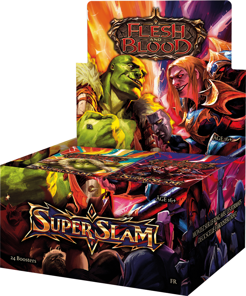 Flesh and Blood : Super Slam display de 24 Boosters en Anglais (LIVRAISON GRATUITE)